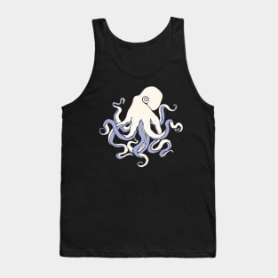 White octopus Tank Top
